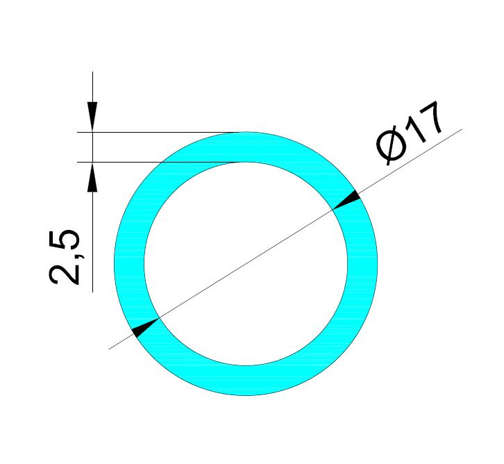 Шланг поливочный ШП 17х2,5